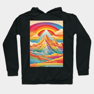 Rainbow Mountain Hoodie